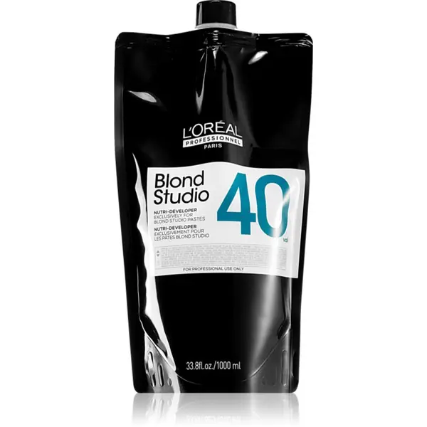 L’Oréal Professionnel L’Oréal Professionnel Blond Studio Nutri-Developer oksidacijska emulzija s hranilnim učinkom 40 vol. 12% 1000 ml