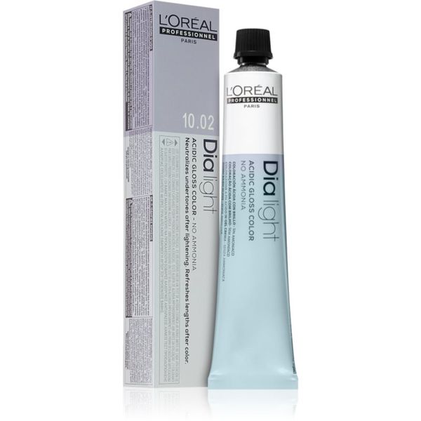 L’Oréal Professionnel L’Oréal Professionnel Dia Light permanentna barva za lase brez amoniaka odtenek 10.02 50 ml