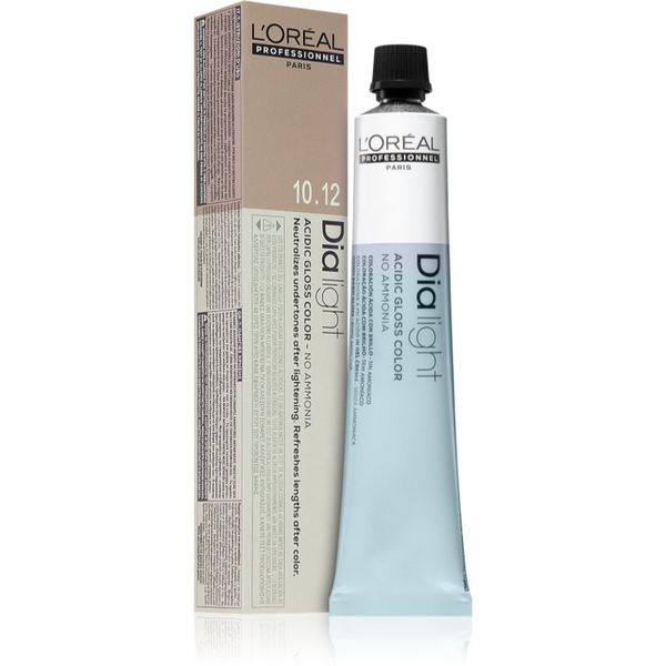 L’Oréal Professionnel L’Oréal Professionnel Dia Light permanentna barva za lase brez amoniaka odtenek 10.12 50 ml