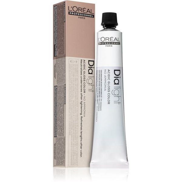 L’Oréal Professionnel L’Oréal Professionnel Dia Light permanentna barva za lase brez amoniaka odtenek 7.13 Biondo Beige Cenere 50 ml