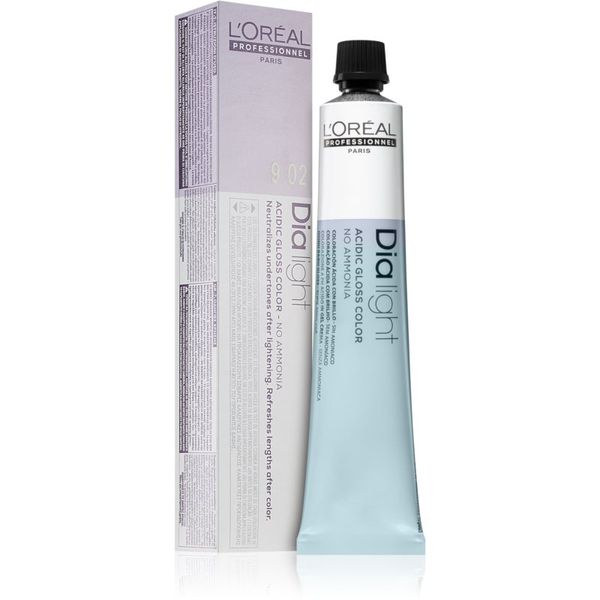 L’Oréal Professionnel L’Oréal Professionnel Dia Light permanentna barva za lase brez amoniaka odtenek 9.02 50 ml