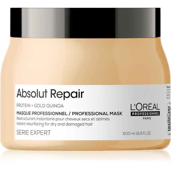 L’Oréal Professionnel L’Oréal Professionnel Serie Expert Absolut Repair globinsko regeneracijska maska za suhe in poškodovane lase 500 ml