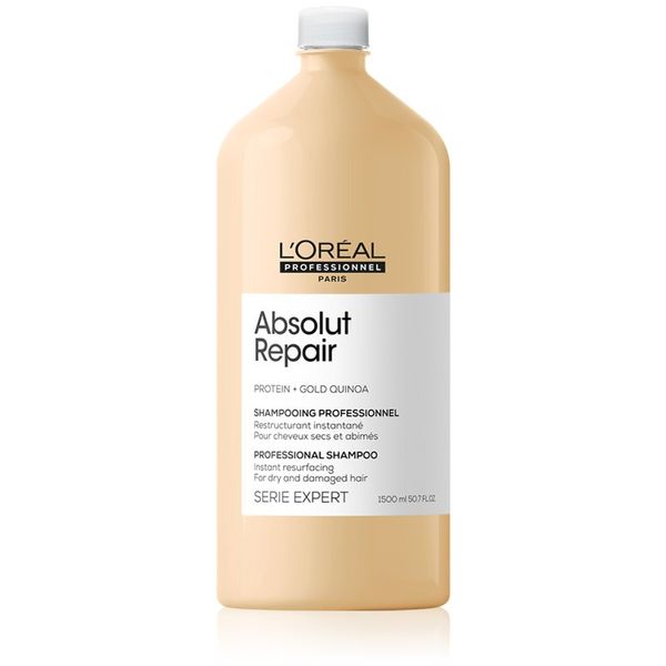 L’Oréal Professionnel L’Oréal Professionnel Serie Expert Absolut Repair globinsko regeneracijski šampon za suhe in poškodovane lase 1500 ml