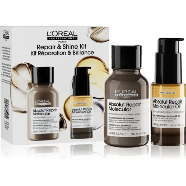 L’Oréal Professionnel L’Oréal Professionnel Serie Expert Absolut Repair Molecular darilni set za poškodovane lase
