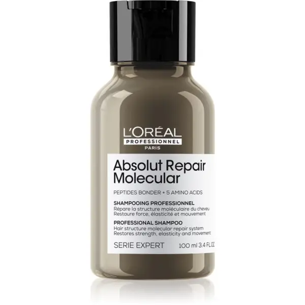 L’Oréal Professionnel L’Oréal Professionnel Serie Expert Absolut Repair Molecular krepilni šampon za poškodovane lase 100 ml