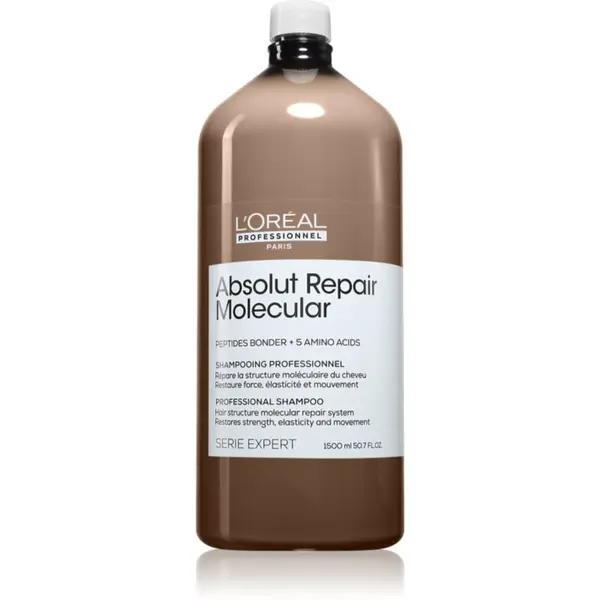 L’Oréal Professionnel L’Oréal Professionnel Serie Expert Absolut Repair Molecular krepilni šampon za poškodovane lase 1500 ml