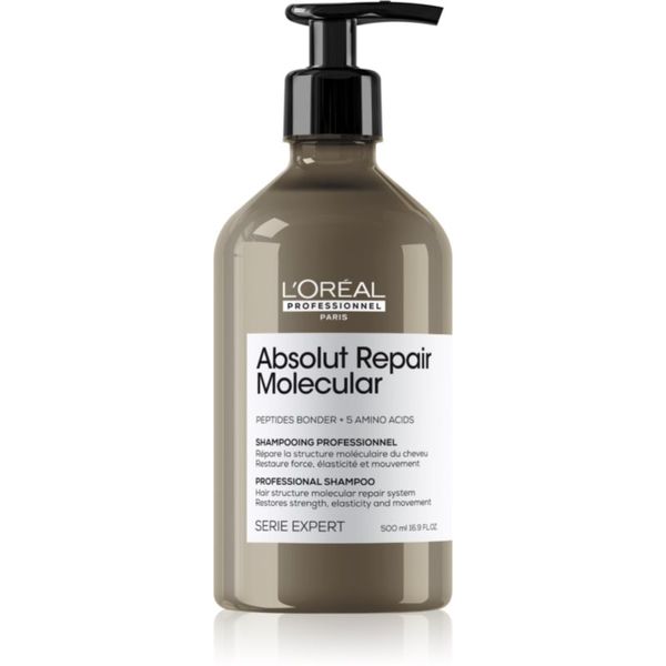 L’Oréal Professionnel L’Oréal Professionnel Serie Expert Absolut Repair Molecular krepilni šampon za poškodovane lase 500 ml