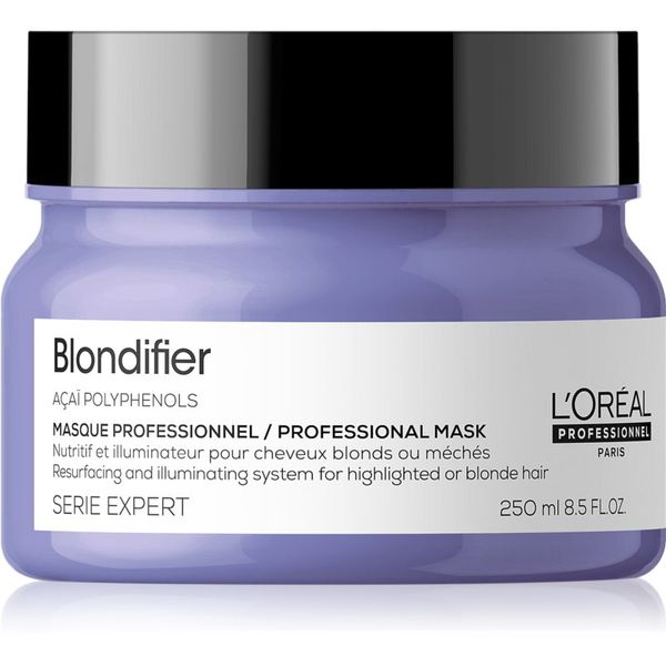 L’Oréal Professionnel L’Oréal Professionnel Serie Expert Blondifier regeneracijska in obnovitvena maska za blond lase in lase s prameni 250 ml