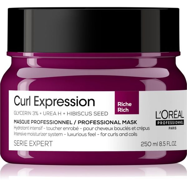 L’Oréal Professionnel L’Oréal Professionnel Serie Expert Curl Expression intenzivna maska za valovite in kodraste lase 250 ml