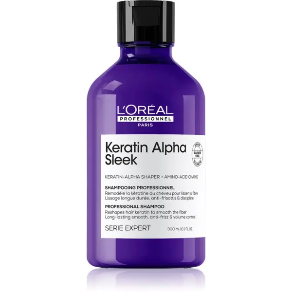 L’Oréal Professionnel L’Oréal Professionnel Serie Expert Keratin Alpha Sleek šampon za gladek videz las 300 ml