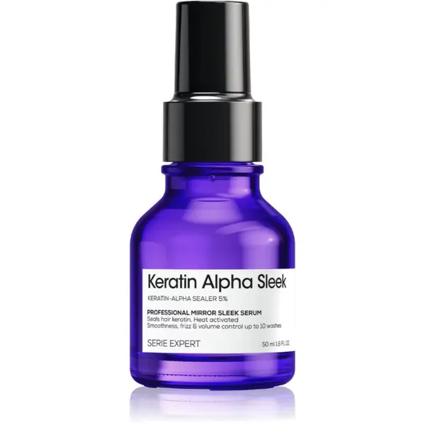 L’Oréal Professionnel L’Oréal Professionnel Serie Expert Keratin Alpha Sleek serum za glajenje za sijaj in mehkobo las 50 ml