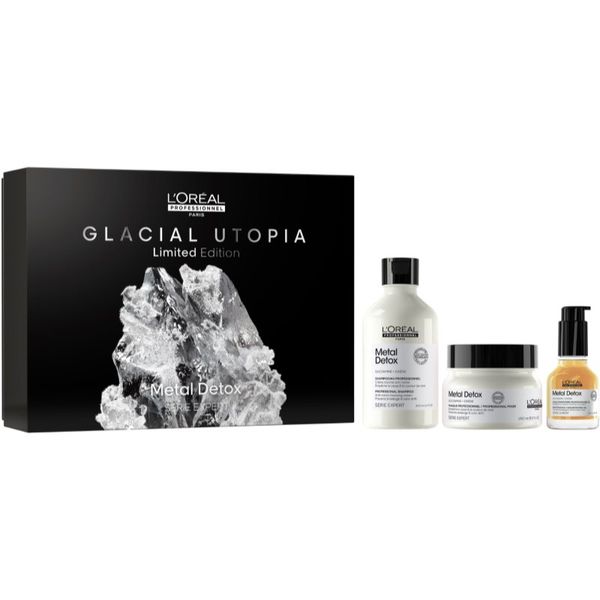 L’Oréal Professionnel L’Oréal Professionnel Serie Expert Metal Detox darilni set (za poškodovane lase)