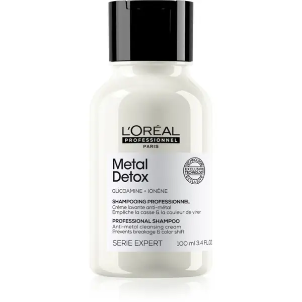 L’Oréal Professionnel L’Oréal Professionnel Serie Expert Metal Detox globinsko čistilni šampon za barvane in poškodovane lase 100 ml