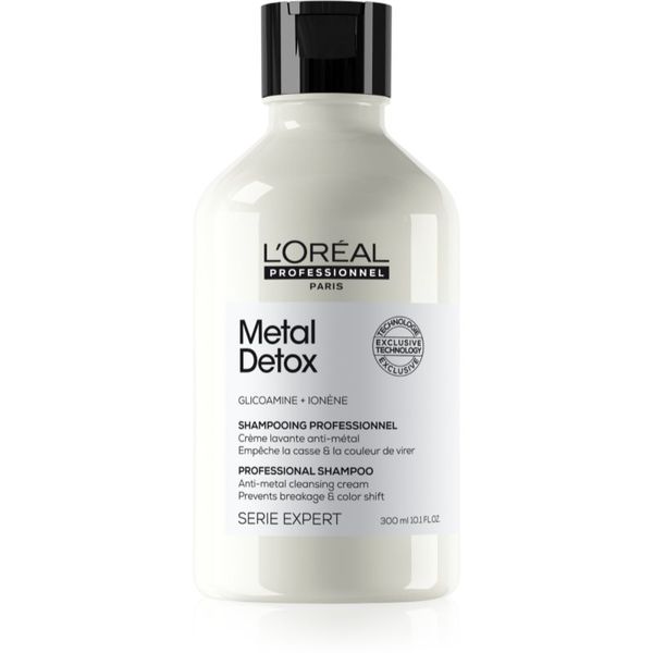 L’Oréal Professionnel L’Oréal Professionnel Serie Expert Metal Detox globinsko čistilni šampon za barvane in poškodovane lase 300 ml