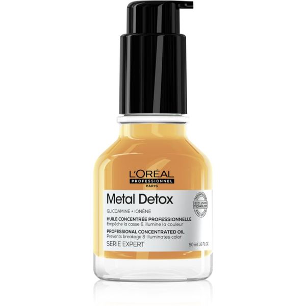 L’Oréal Professionnel L’Oréal Professionnel Serie Expert Metal Detox hranilno olje za lase za lomljive lase 50 ml