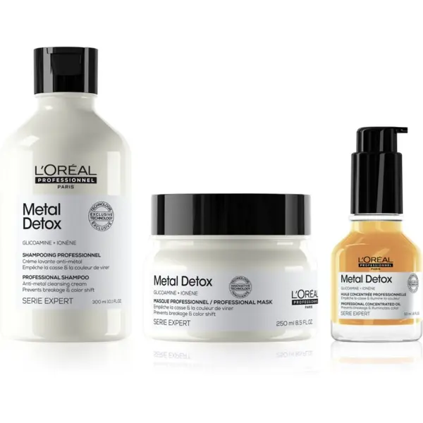 L’Oréal Professionnel L’Oréal Professionnel Serie Expert Metal Detox ugodno pakiranje za poškodovane lase