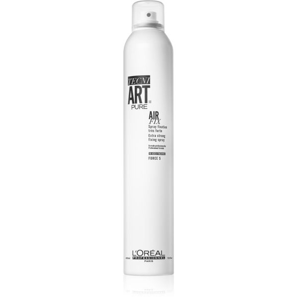 L’Oréal Professionnel L’Oréal Professionnel Tecni.Art Air Fix Pure pršilo za lase z ekstra močnim utrjevanjem brez dišav 400 ml
