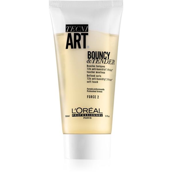 L’Oréal Professionnel L’Oréal Professionnel Tecni.Art Bouncy & Tender dvokomponentna gel krema za kodraste lase 150 ml
