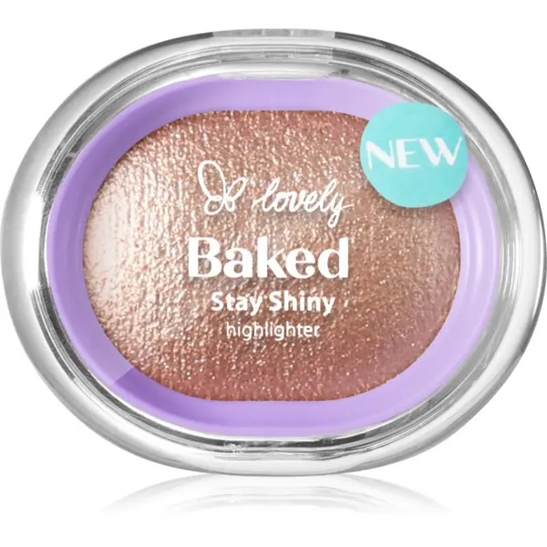 Lovely Lovely Baked Stay Shiny Highlighter zapečen osvetljevalec odtenek 03 4 g