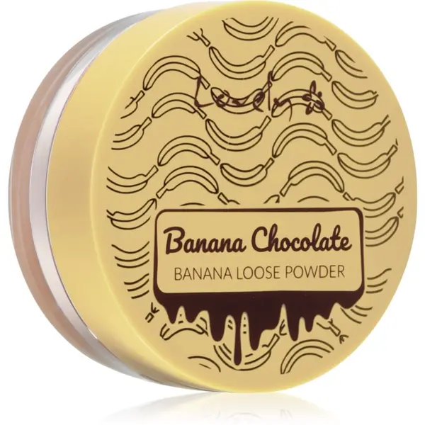 Lovely Lovely Banana Chocolate Loose Powder puder v prahu za poenotenje tona kože 8 g