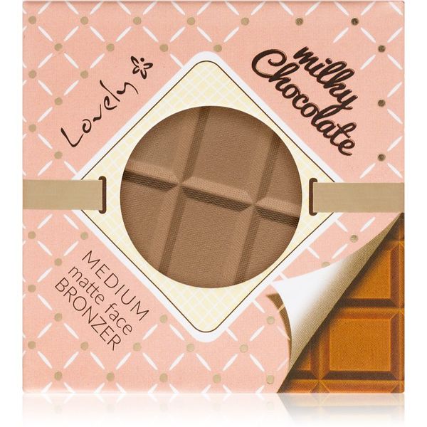 Lovely Lovely Milky Chocolate bronzer z mat učinkom 9 g