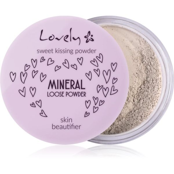 Lovely Lovely Mineral Loose Powder transparentni puder v prahu