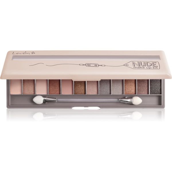 Lovely Lovely Nude Make Up Kit paleta senčil za oči 6 g