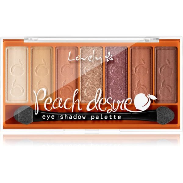 Lovely Lovely Peach Desire paleta senčil za oči