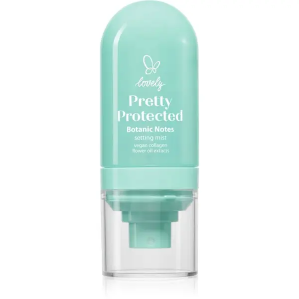 Lovely Lovely Pretty Protected Setting Mist pršilo za fiksiranje z mat učinkom 60 ml