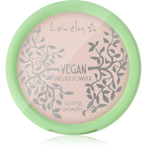 Lovely Lovely Vegan Pressed Powder transparentni kompaktni puder 8 g