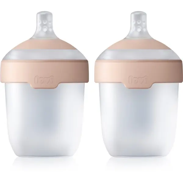 LOVI LOVI Mammafeel Bottle 150ml steklenička za dojenčke 0 m+ 2x150 ml