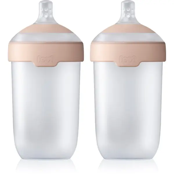 LOVI LOVI Mammafeel Bottle 250ml steklenička za dojenčke 3 m+ 2x250 ml