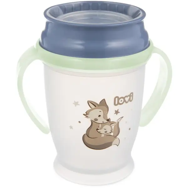 LOVI LOVI NIGHT&DAY Cup 360° skodelica Fox 250 ml