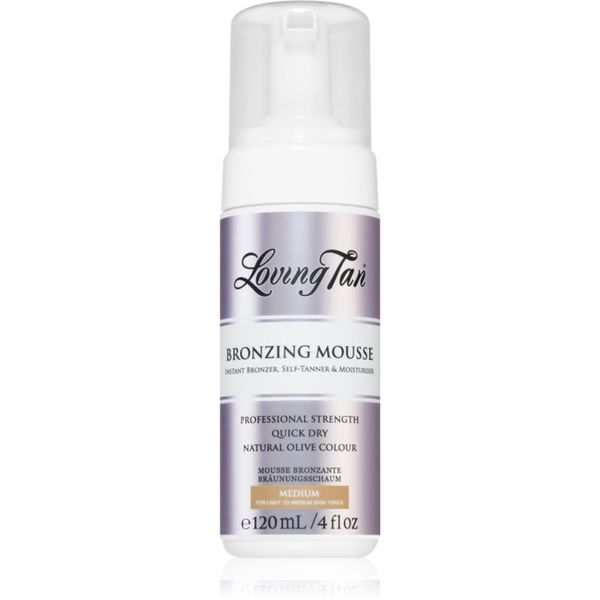 Loving Tan Loving Tan Bronzing Mousse samoporjavitvena pena odtenek Medium 120 ml