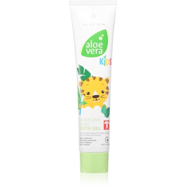 LR LR Aloe Vera Twinkling Magic otroška zobna pasta z aloe vero 50 ml
