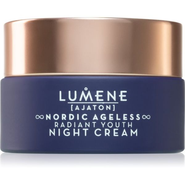 Lumene Lumene AJATON Nordic Ageless učvrstitvena nočna krema proti gubam 50 ml