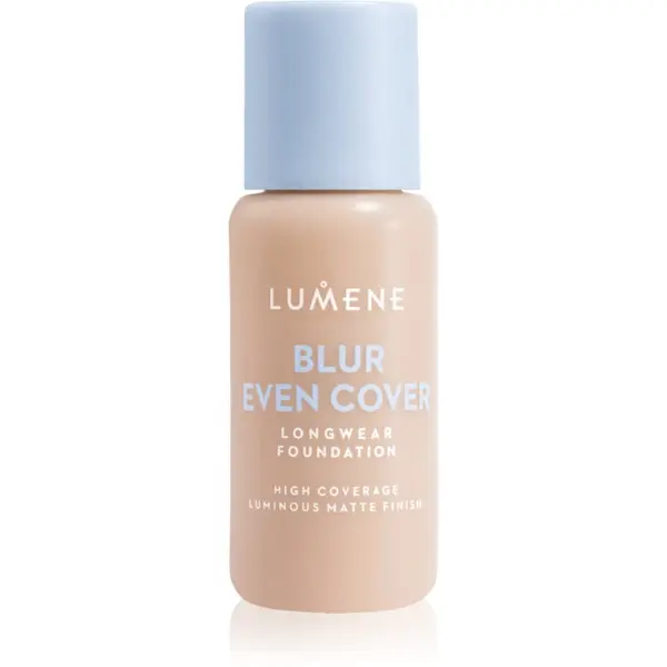 Lumene Lumene Blur Even Cover tekoči puder z mat finišem 16 ur odtenek 1.5 30 ml