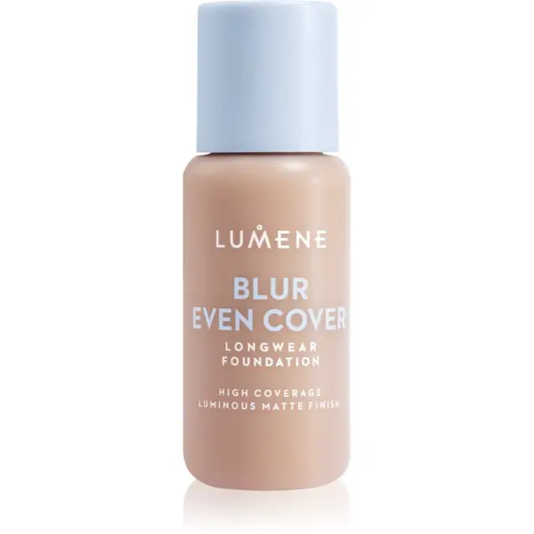 Lumene Lumene Blur Even Cover tekoči puder z mat finišem 16 ur odtenek 4 30 ml