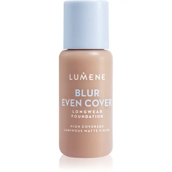 Lumene Lumene Blur Even Cover tekoči puder z mat finišem 16 ur odtenek 4.5 30 ml