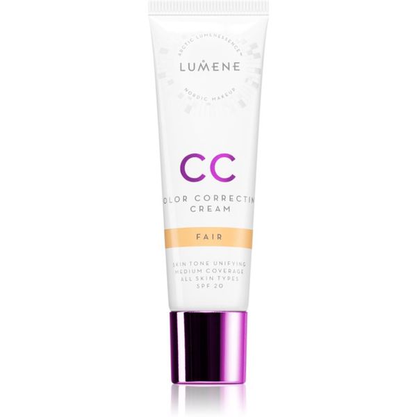 Lumene Lumene Color Correcting CC krema za poenoten ten kože SPF 20 odtenek Fair 30 ml