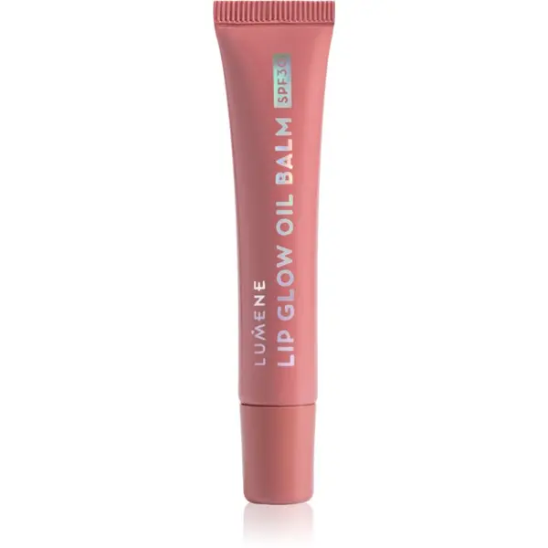 Lumene Lumene Lip Glow Oil Balm tonirno olje za ustnice SPF 30 odtenek 1 Fudge 10 ml