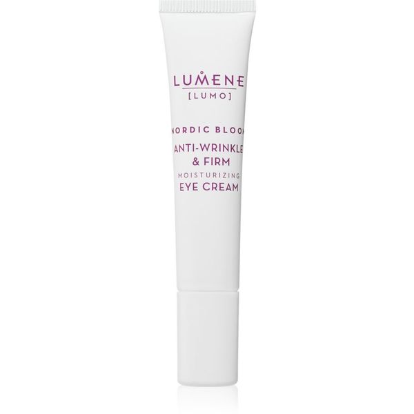 Lumene Lumene LUMO Nordic Bloom hralnilna krema za predel okoli oči za zmanjšanje gub 15 ml