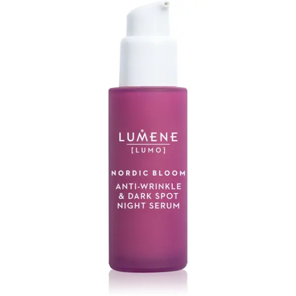 Lumene Lumene Nordic Bloom [LUMO] nočni serum proti gubam in temnim madežem 30 ml