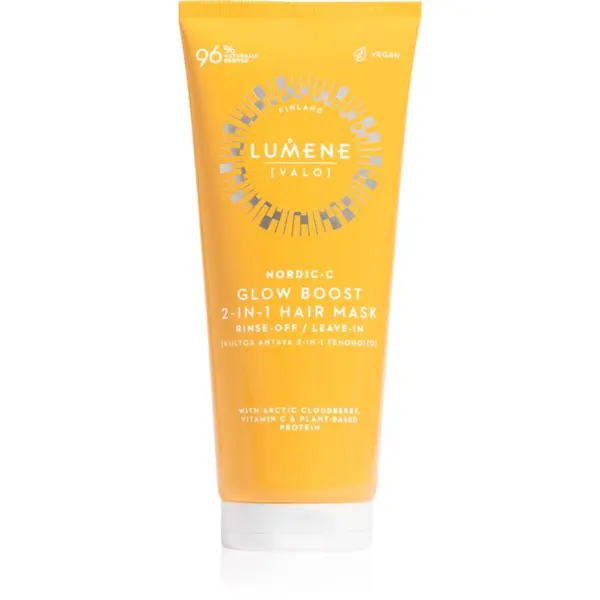 Lumene Lumene Nordic-C [VALO] Glow Boost maska za posvetlitev za lase 200 ml