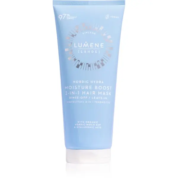 Lumene Lumene Nordic Hydra [LÄHDE] Moisture Boost vlažilna maska za lase 2 v 1 200 ml