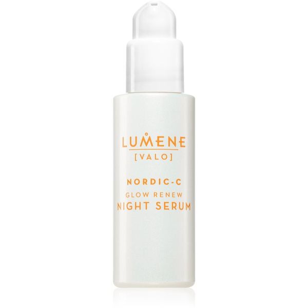 Lumene Lumene VALO Nordic-C nočni serum za posvetlitev in zgladitev kože 30 ml