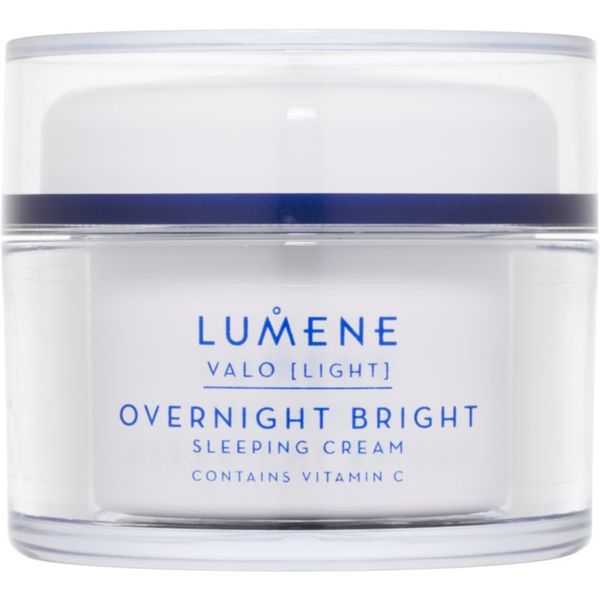 Lumene Lumene VALO Overnight Bright posvetlitvena nočna krema z vitaminom C 50 ml