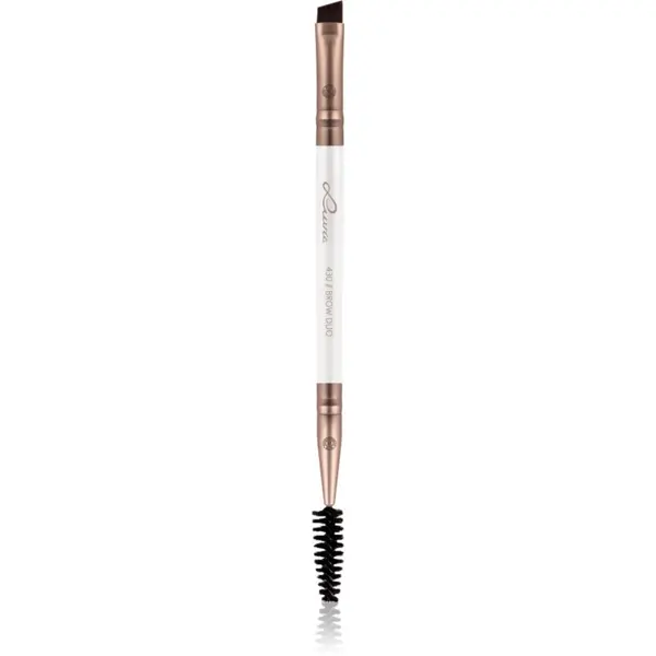 Luvia Cosmetics Luvia Cosmetics Elegance Brow Duo obojestranski čopič za obrvi 430 1 kos
