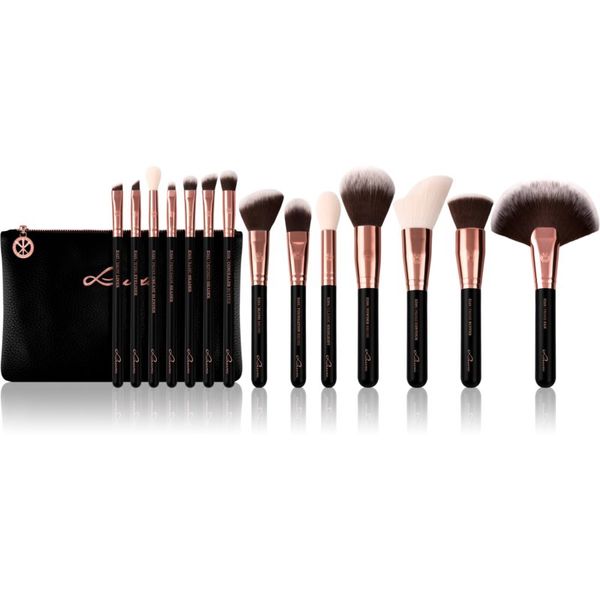 Luvia Cosmetics Luvia Cosmetics Essential Brushes Black Diamond set čopičev