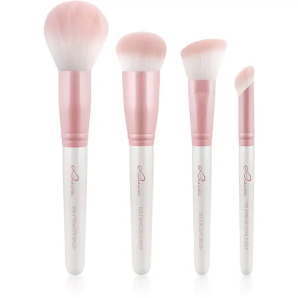 Luvia Cosmetics Luvia Cosmetics Flawless Face Set set čopičev z etuijem Candy